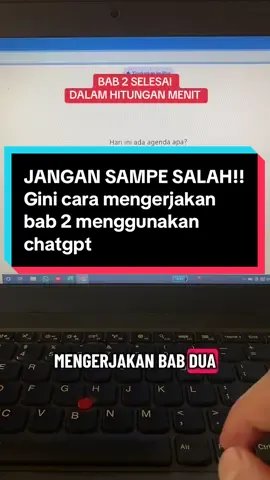 SKRIPSIHACK | BAB 2 SKRIPSI. PEMBAHASAN APA LAGI YANG KALIAN MASIH BINGUNG BRO ? 😌 @Mulfu | Cek Turnitin Murah #skripsihack #chatgpt #skripsi #skripsihackcheck #mahasiswa 