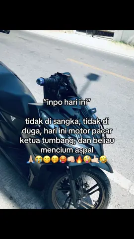 😔😔#tabrakan #vario150 #variobarumodifikasi
