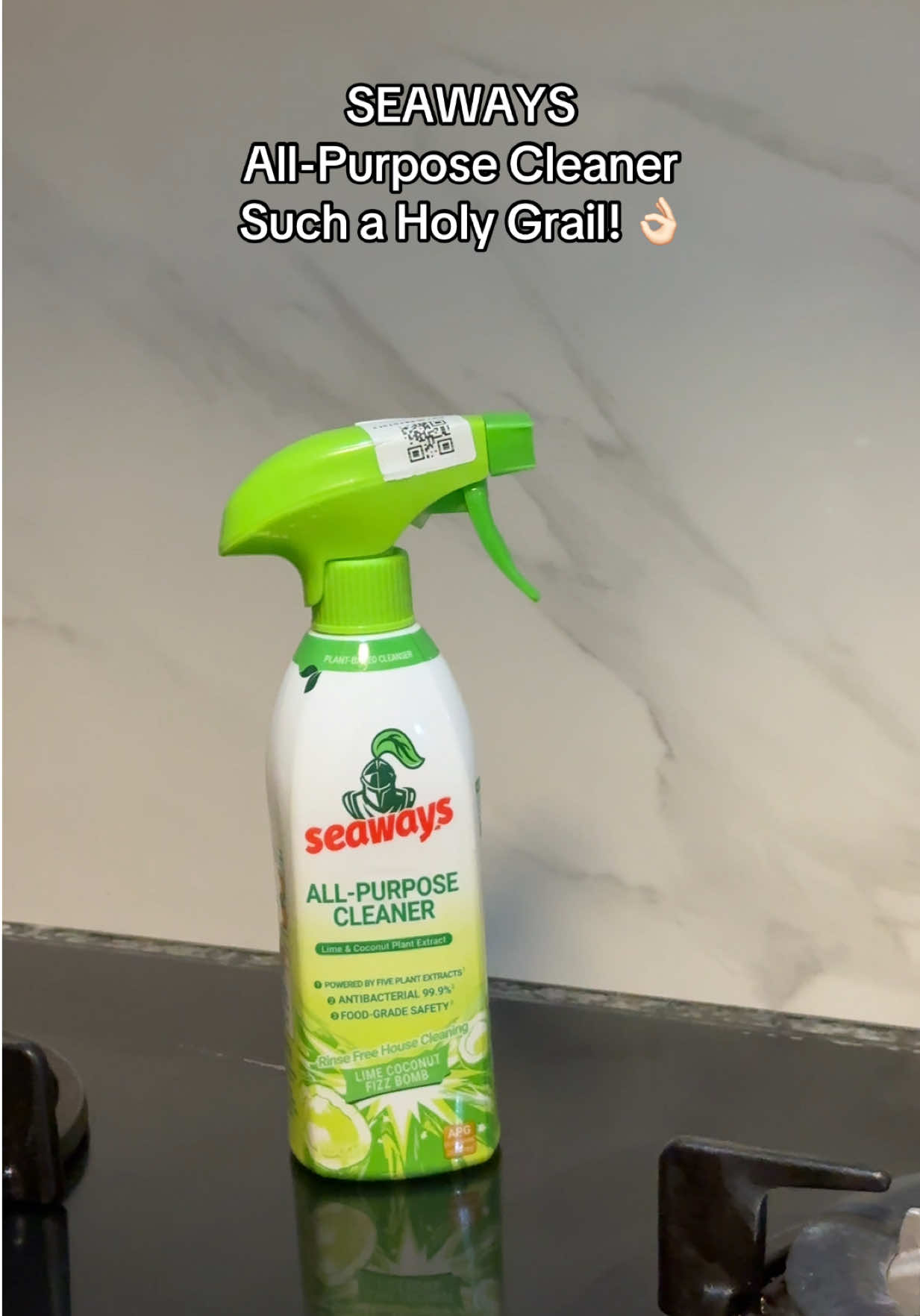 A must have for households! #KitchenHacks #cleaninghacks #cleaningtiktok #seaways #allpurposecleaner 