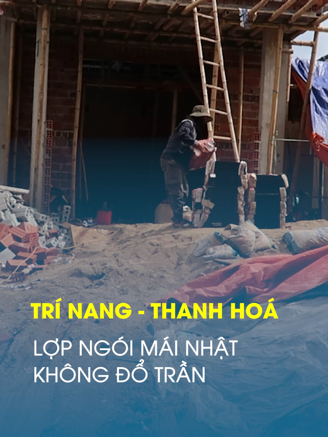 Lợp mái ngói mái Nhật không đổ trần vẫn ok các bác nhé #lopmaingoimainhatkhongdotran #vietroof