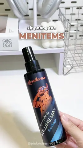 Xịt phồng tóc Menitems 😍 #xitphongtoc #xittocnamtaokieu #menitems #xitphongtocnam #xuhuong 
