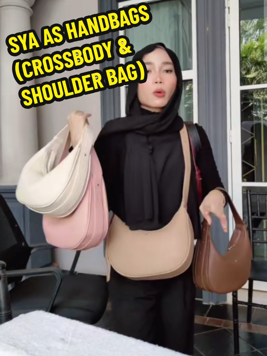SYA AS HANDBAGS (CROSSBODY & SHOULDER BAG) #syaasbag #begaliffsyukri #slingbag #crossbodybag #yanavariousshop 