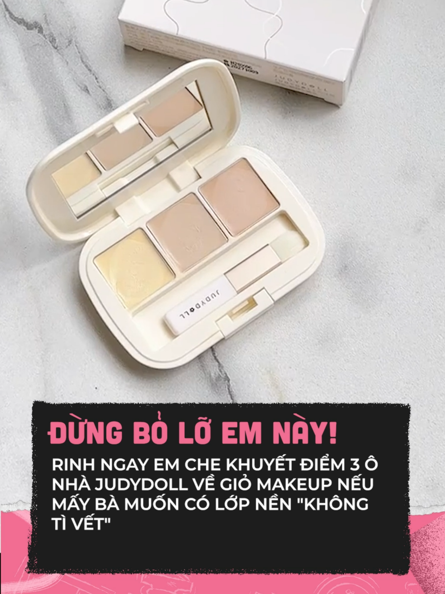 Xịn sò lắm nhen #celebnetwork #beauty #BeautyTok #goclamdep #trending #makeup #chekhuyetdiem #judydoll #chekhuyetdiemjudydoll
