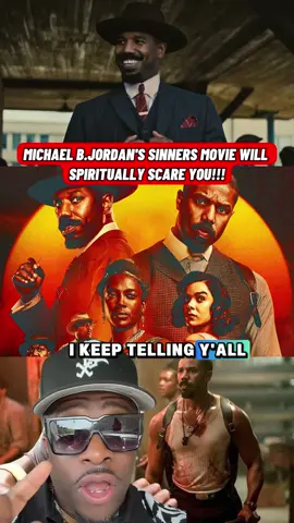 I saw the movie twice already and let's just say Sinners is a great movie if your spirit can handle it.!!🚨🚨 #michaelbjordan #sinnersmovie #filmtok #horror #foryou #vampire
