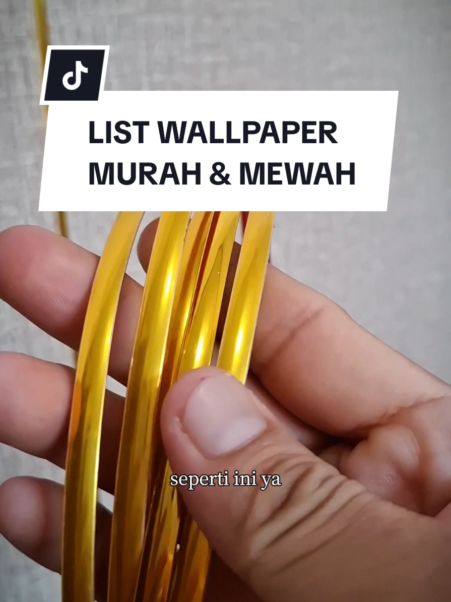 list wallpaper linen warna emas garis list pembatas wallpaper dinding list warna emas warna gold wallpaper estetik mewah harganya terjangkau #wallpaperkamar #wallpaperpremium #wallpapermurah #listwallpaper #listwallpaperdinding 