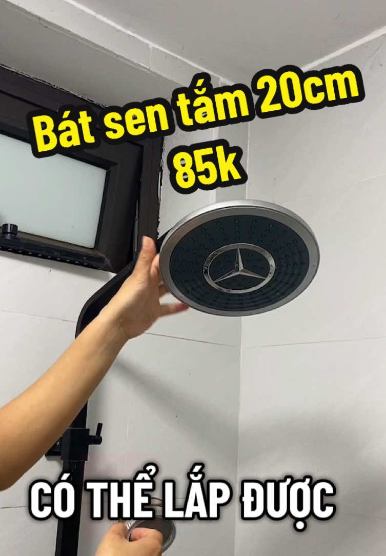 Những ngày nắng nóng mà tắm bằng vòi sen nhỏ k đã thì các Bác sắm cái bát sen 20cm về tắm cho đã nha #fyp #vameco #foryou #foryoupage #tienich 