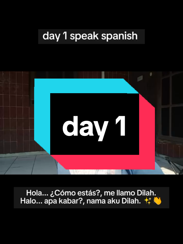 day 1 speak spanish 🇪🇦🙇 masih belajar hehe, belum sepenuhnya bisa dan lancar. #speaking #speakspanish #spanishlanguage #xybcafyp #xybca #masihpemula 