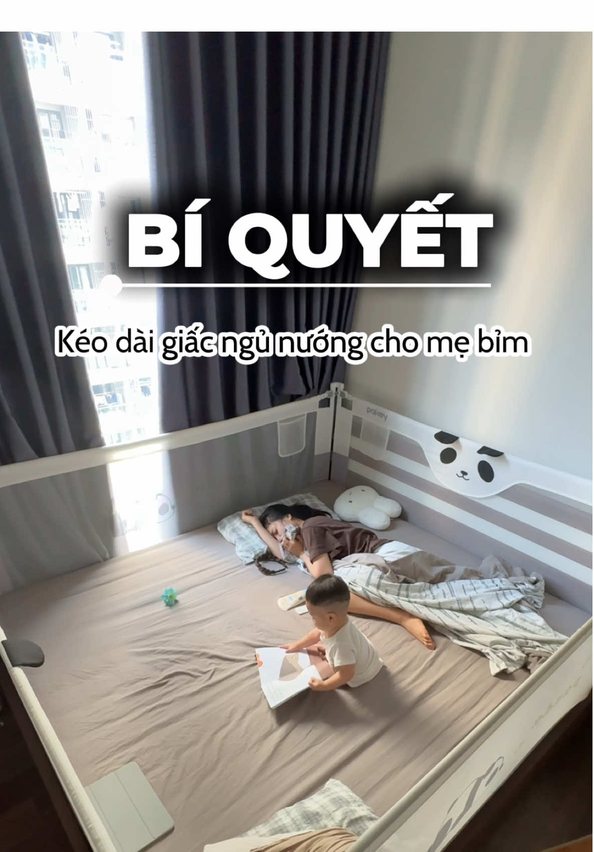 Nói thật các mom nên lắp càng sớm càng tốt, nhàn mình kinh khủng ý 😁😁  #mommycoca #thanhchangiuongantoanchobe #thanhchangiuong #thanhchangiuongpakey #mebimsua 