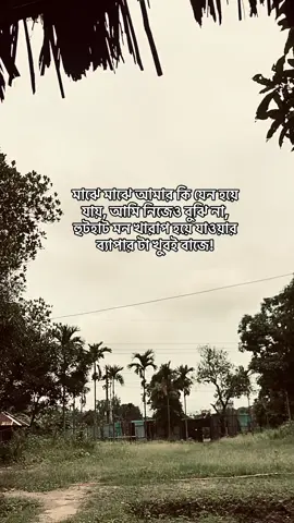 #creatorsearchinsights মাঝে মাঝে আমার কি যেন হয়ে যায়, আমি নিজেও বুঝি না, হুটহাট মন খারাপ হয়ে যাওয়ার ব্যাপার টা খুবই বাজে..😭#trending #vairalvideo #follower #highlight 