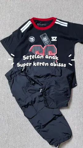 Yang suka setelan celana panjangg gass mumpung ready huhu #setelananak #setelananakkeren #setelananakmurah 