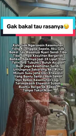 Gak pernah nyangka kesemutan bakal se sakit ini🥹 Untung terselamatkan setelah cobain etawalin🥲🥰 #etawalin #kesemutan #nutrisitulangsendi #susukambing #RA142_8U 