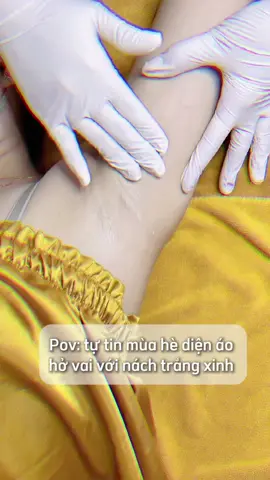 Cấy trắng nách -tự tin diện hè #chuyênđiềutrịthâm #labeauby 