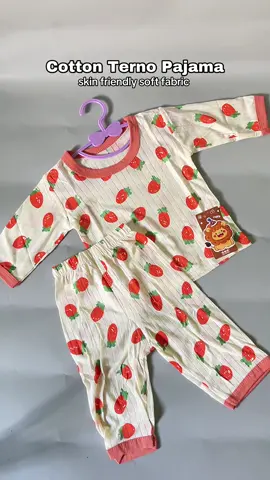Trending cotton terno pajama for kids‼️💓😍 #ternopajama #sleepwear #baby #babytiktok #ternoforkids 