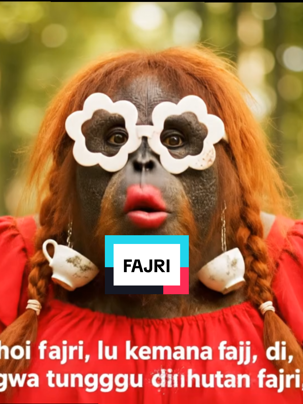 Membalas @zyozyo974  Nah Fajri. Mane luh Fajri? #monyenyo #viralmonyet #fypシ #gasukaskip📵 #fajri 