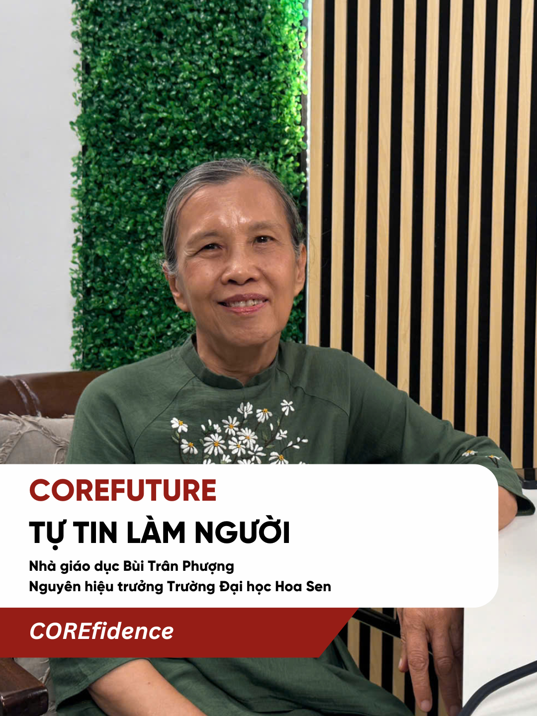 Trong tập đặc biệt này, chúng ta sẽ cùng lắng nghe những chia sẻ của cô Phượng xoay quanh chủ đề “Tự Tin Làm Người” – một hành trình không chỉ dừng lại ở tri thức hay sự nghiệp, mà còn là lời khẳng định về giá trị sống, niềm tin và sự tự tin của mỗi cá nhân. Đón xem trên kênh YT COREfidence lúc 20h ngày 18/08/2025 #corefidence #buitranphuong #tutin #vietnam #connguoivietnam 