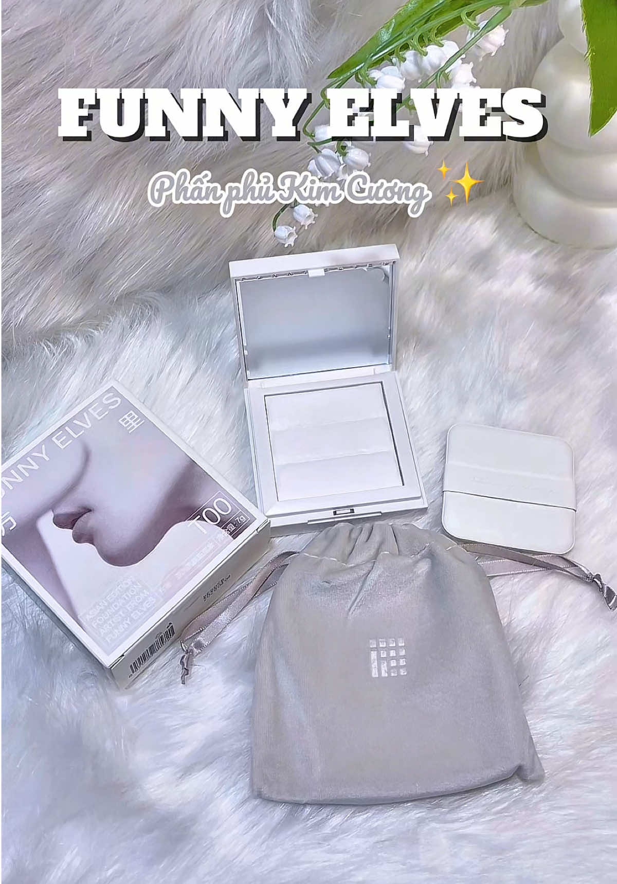 Đi làm từ sáng tới tối, đi chơi về khuya, mà soi gương da vẫn mướt như mới makeup xong – chị em hỏi bí kíp gì đó hả? Chính là hộp phấn này đây 😎. #funnyelves #phanphukimcuongfunnyelves #phanphukimcuong #kiemdaulautroi #review 
