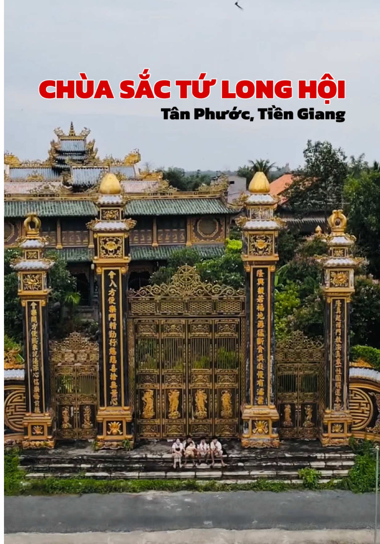 Khám phá Chùa Sắc Tứ Long Hội - Ngôi chùa cổ kính giữa lòng Tiền Giang #chuasactulonghoi #tiengiang 