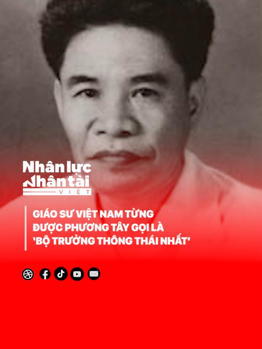 Giáo sư Việt Nam từng được phương tây gọi là 'Bộ trưởng thông thái nhất'?   #nlntv #GiaosuTaQuangBuu #BotruongThongThaiNhat #Nguoivietnoitieng #GiaoducVietNam #TrithucViet