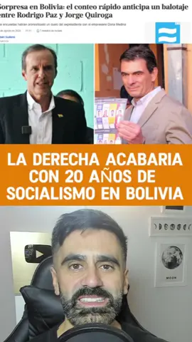LA DERECHA ACABA CON 20 AÑOS DE SOCIALISMO EN BOLIVIA, LLORA EVO MORALES