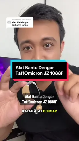 Membalas @anton antonius Alat Bantu Dengar ini jarak mic dan speakernya agak jauh kak, kadi kemungkinan untuk berbunyi “nging” sangat kecil #alatbantudengar #alatpendengaran #hearingaid #hearingaids #alatdengar 