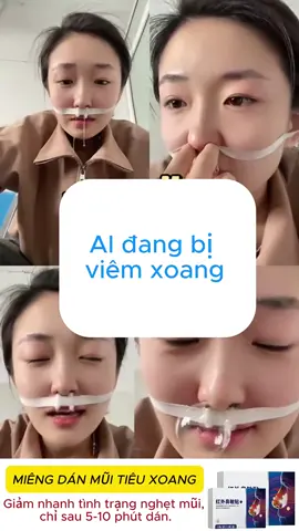 Viêm Mũi dị ứng Viêm xoang ngẹt mủi xổ mũi gây đâu đầu