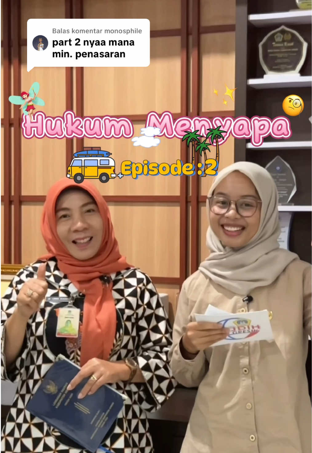 Membalas @monosphile Hai Sobat JDIH! 👋 Lanjutan obrolan kita bareng Dinas Sosial udah tayang loh 🤩 Masih bahas Sekolah Rakyat 🏫✨ Banyak cerita seru dan insight baru yang sayang banget kalau dilewatkan! Tonton sampai habis ya 🎥🙌 #jdihgresik #jdih #HukumMenyapa #SekolahRakyat #DinsosGresik