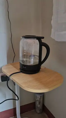 Grabeeeee kinilig ako dito adulting na talaga hahaha dito na ako kinikilig super gandaaa. 😍😍🤩🤩 #fyp #asahikettle #electricglasskettle 
