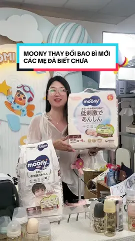 MOONY THAY ĐỔI BAO BÌ MỚI  CÁC MẸ ĐÃ BIẾT CHƯA#doomibaby #megasale #moony #review #review 