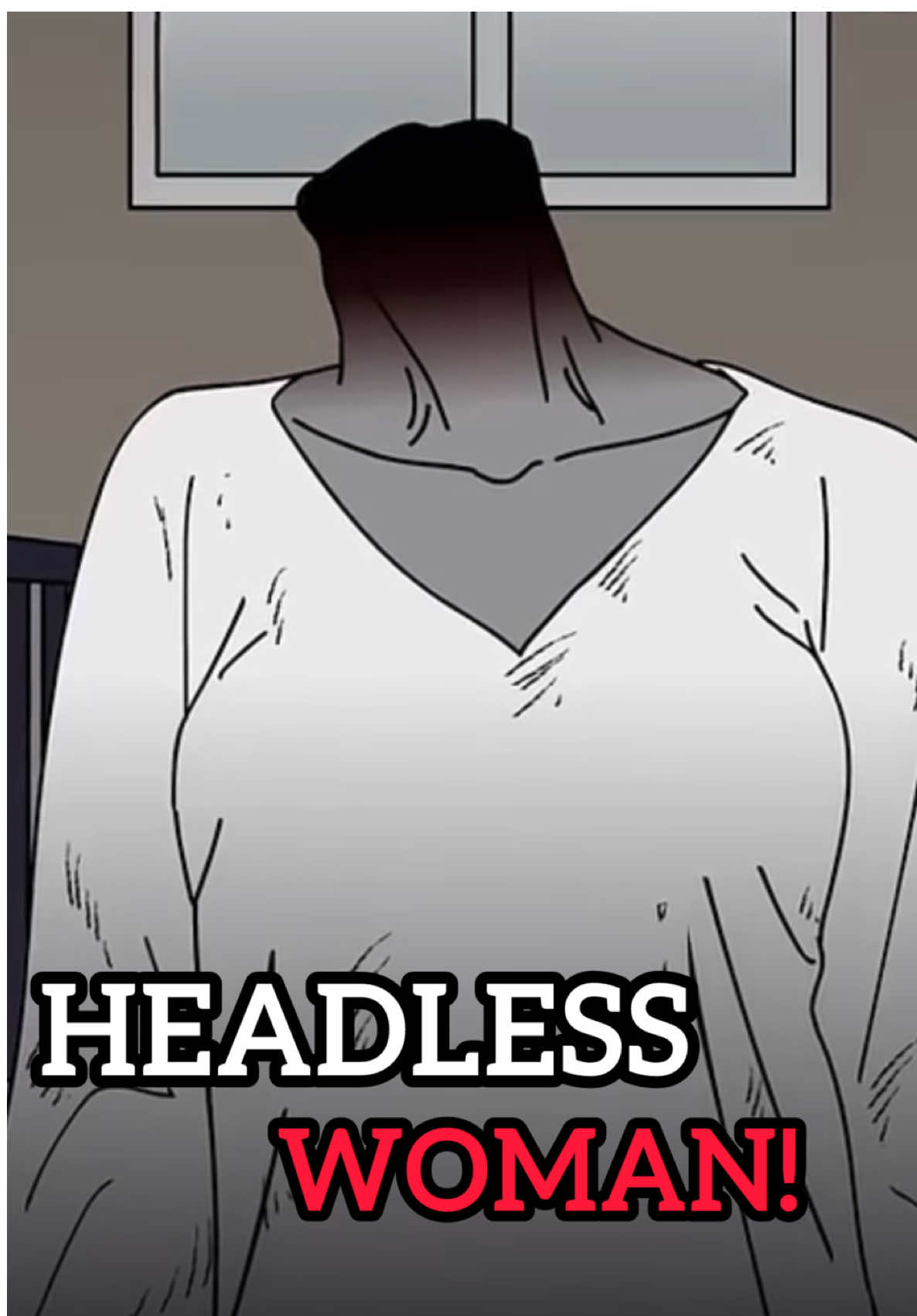 Headless woman gave me goosebumps! 😨  #horrorstory #bedtimestory #scarystories 