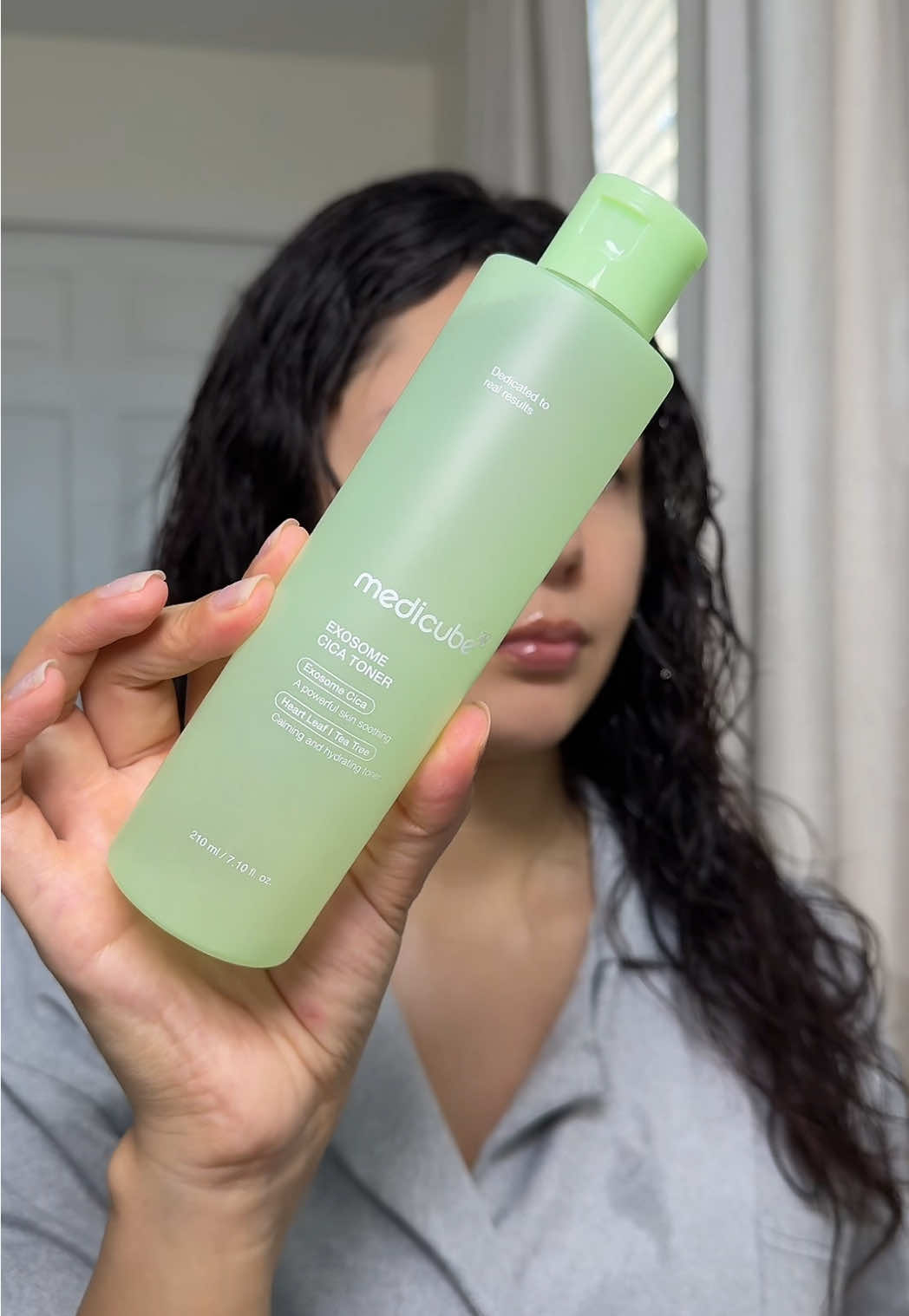 Medicube's Exosome Cica Toner for Daily Use 💚 @medicube global  -love to prep my skin before makeup w this toner  *results may vary #MedicubeToner #MedicubePartner #TTSBeautyBesties #FallDealsForYou #TikTokShopLaborDaySale 