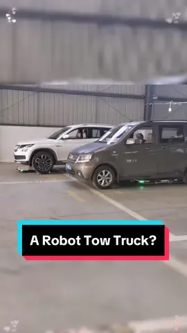 A Robot Tow Truck? #robot #parking