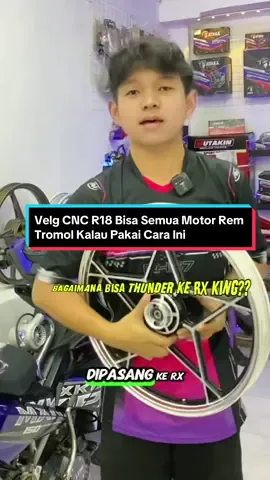 Velg mutakin cnc ring 18 pnp rx king vixion kalau pakai cara ini dan juga smash jupiter fiz r supra ini caranya biar bisa terpasang… #velgmutakin #velgcnc 
