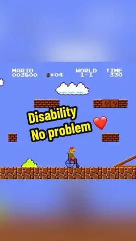 MARIO ❤️ #mario #nintendo #disability #❤️ 