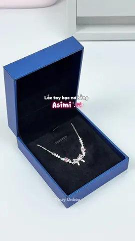 Lắc tay bạc nơ hồng Asimi #lactaybac #lactaybacnu #lactaynohong #pinkcoquette #quatangnguoiyeu 