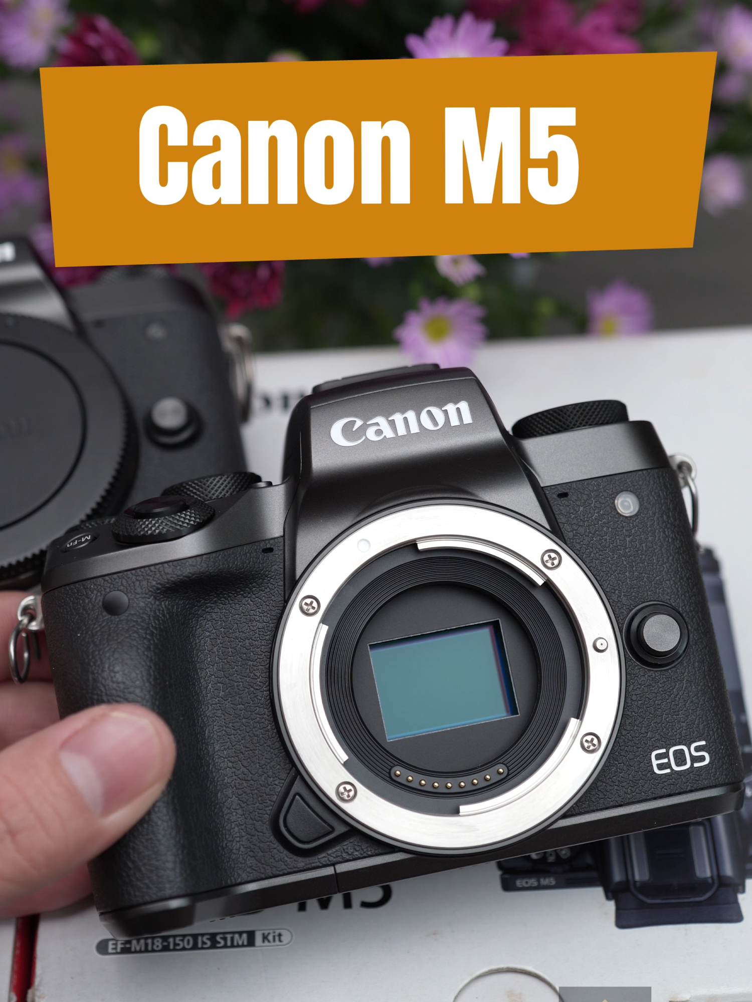 Canon M5 flasgship của hãng :) #Canonm5