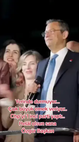 Yerinde durmuyor... Çok büyük emek veriyor.. Chp'yi 1 inci parti yaptı.. Helâl olsun sana Özgür Başkan #ozgurozel #ekremimamoglu #mansuryavas #chpvideo #kesfetteyiz 