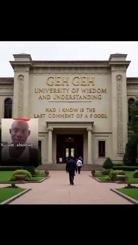 GEH GEH UNIVERSITY OF WISDOM AND UNDERSTANDING #gehgeh @GehGeh 