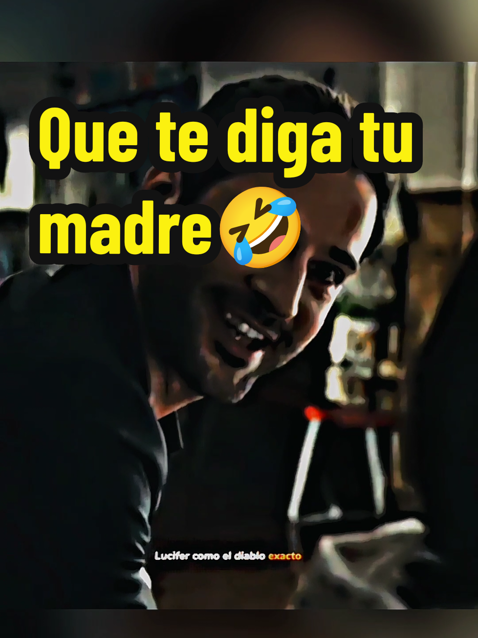 Que te diga tu madre🤣 #lucifer #serienetflix #comedia #comediahumor #lucifernetflix 