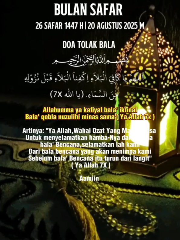 #CapCut Doa Tolak Bala