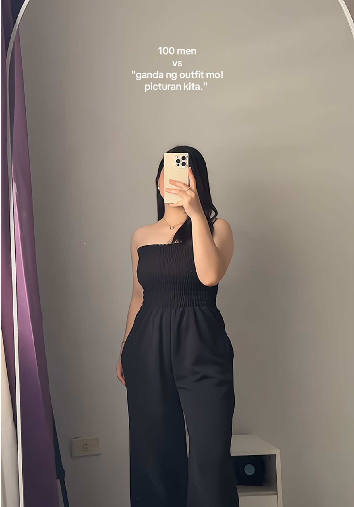 lazy day outfit — love this jumpsuit sm!