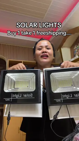 Buy 1 take 1 solar light!! #solarlights #solarlightswithpanel #solar 
