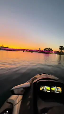 #sunset #jetski #goldcoast 