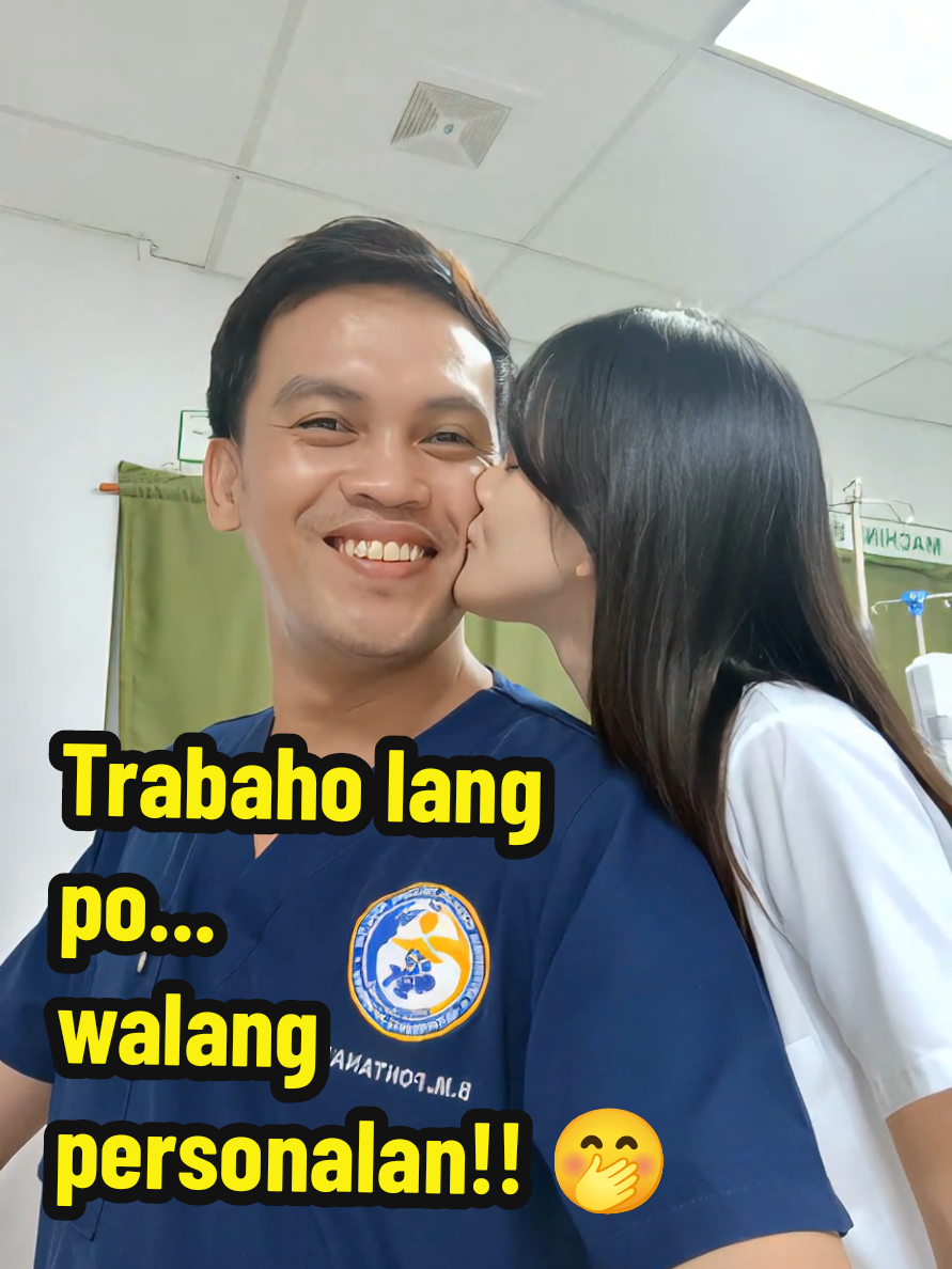 Trabaho lang walang personalan 🤭😂  #AI #trend #viral #kiss 