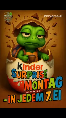 In jedem 7. #Ei  Heute hatten wir wohl keine #Glück und wir haben nur #schrott im #üei  🤪#ankerklee #eintagohnemenschen #Montag #mademyday #Thora #monday #mondaymotivation 