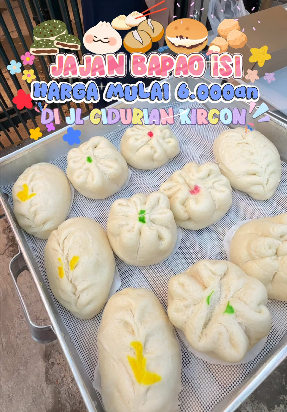 BARUDAKKKKKK!! JAJAN BAKPAO ENAK UKURAN NYA BESAR!! @Bakpaosukasuka_bdg LEMBUT BANGETTT!! #jajananviral #serunya17an #jajanankekinian #videolebihpanjang 