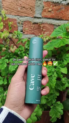 Kalian kalo pakai hair powder aja rambutlu udah rapi #hairpowder #hairpowdercave #cavepowder #cavehairpowder #hairpowderpria #hairpomade