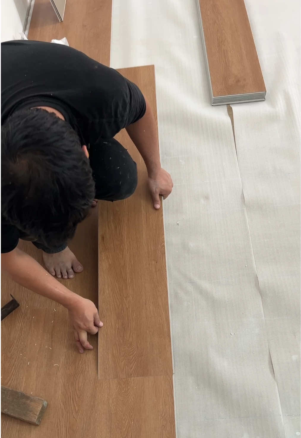 Work in progress ⚒️🪵flooring company in Malaysia  #summitworld #flooring #SPC #flooringinstallation #malaysia 