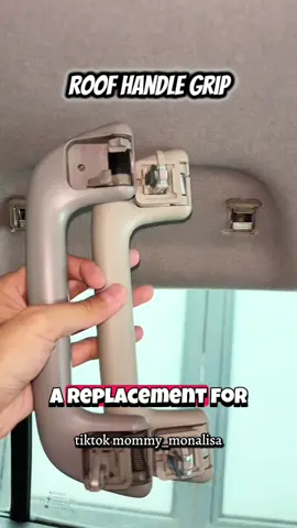 Roof handle grip replacement fits Toyota Yaris, Vios, Corolla, Rav4, Prius & more! #carfix #toyotaparts #caraccessories #handlegrip #tiktokmademebuyit 