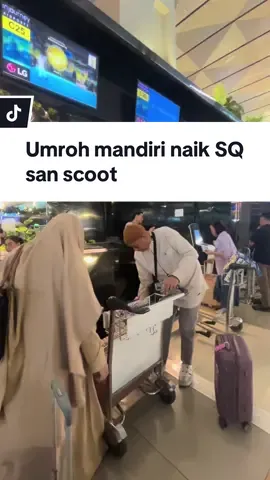 Harga 10,5 juta aja udah PP menurut ku lumayan Ok ya 👍🏻  Meskipun ga ada layar ga masalah karna aku sepanjang jalan cuma dm tidur 😴 😁 #umrohmandiri #infoumroh #singaporeairline 