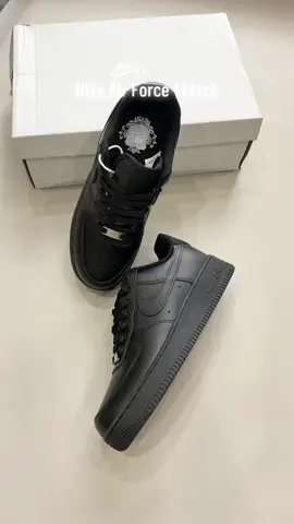 All black! You will need! Nike air firce 1 low Panda” black”🔥#nike#airforce #nikeshoes#sneakers #tiktokshop#shoes#blackshoes #fashion 